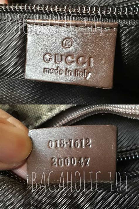 fake gucci stuff vs real|check gucci serial number.